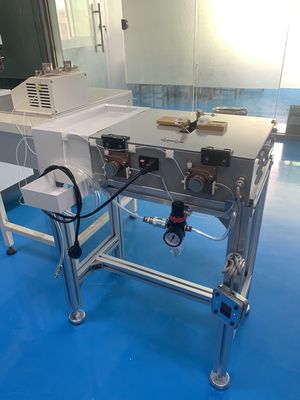 USB Data Cable Glue Line Process Machine Easy Operation Semi Auto Cleaning Dispenser