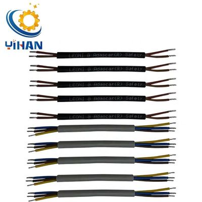 Double Head Round Sheath Multi-Core Wire Cutting Stripping Twisting Dipping Tinning Machine