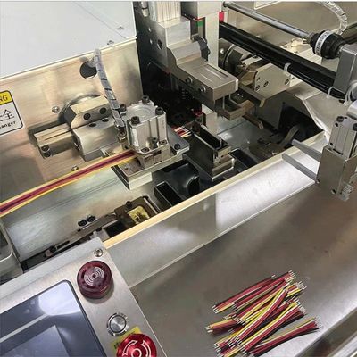 Welding Terminal Mirco 160kg Double Ends Wire Cut Strip Twist Dipping Machine