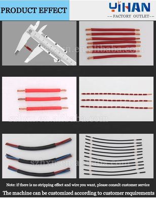 YH-845 Style Automatic Cutting and Stripping High Speed Precision Electrical Wire Machine
