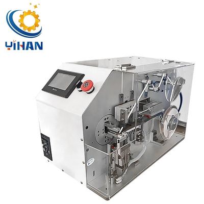 900 1200pcs/h Wire Harness End Wrapping Copper Foil Machine for USB Cables Shielding
