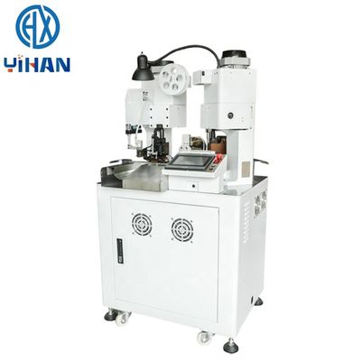 High Productivity Multifunctional Double Head Terminal Machine for Automatic Operation