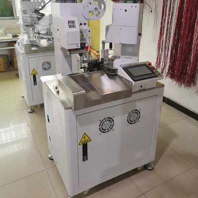 High Productivity Multifunctional Double Head Terminal Machine for Automatic Operation