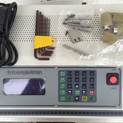 35 square single line automatic computer wire stripping machine for high productivity