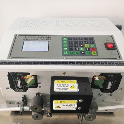 External Diameter 1-6mm Wire Cutting and Stripping Equipment Automatic Sheath Type