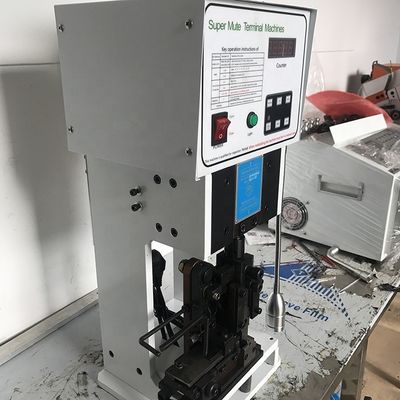 Ultra-Quiet Terminal Crimping Machine with 30/40 Mm Stroke and Wire Range 0.1-2.5 Mm2