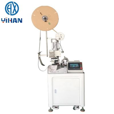 Multi-functional Tangential Pressing and Peeling Automatic Single-head Terminal Crimping Machine