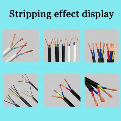 10.5kg Vertical Pneumatic Multi Core Wire Cable Stripping Machine for Wire Processing