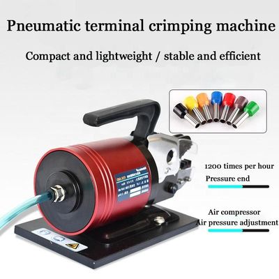 Precise Pneumatic Single-Grain Bulk Cold-Press Terminal Crimping Pliers with AC220V 50HZ