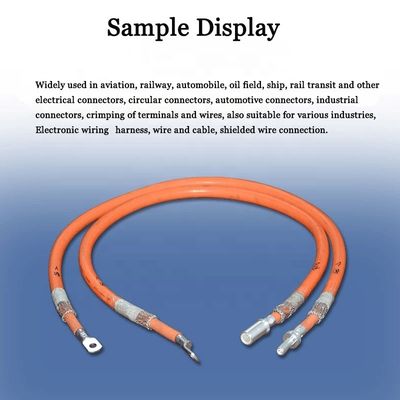 75KG Pneumatic Terminal Crimping Machine for 2-35mm2 Copper Nose Aviation Terminals