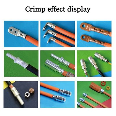 75KG Pneumatic Terminal Crimping Machine for 2-35mm2 Copper Nose Aviation Terminals