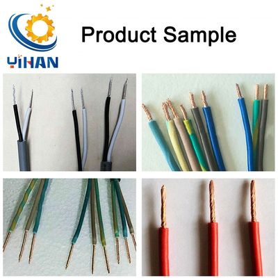 30W Power Rating Pneumatic Multi Core Wire Cable Stripping and Twisting Tools Machine