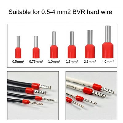 Single Grain Ferrules Crimping Machine for 0.5/0.75/1.0/1.5/2.5/4 mm2 BVR Hard Cable