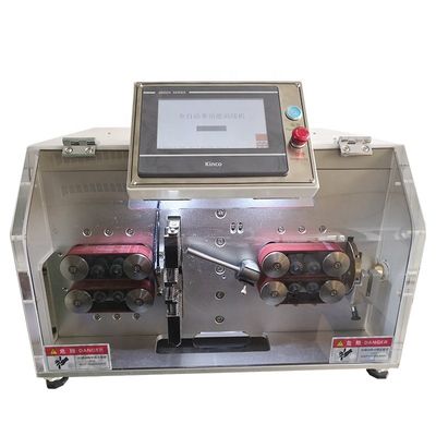 Sheathed Cable Peeling and Cutting Machine for 120kg Cables 1-120mm Stripping Length