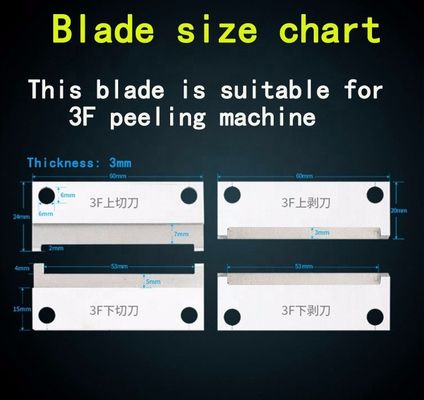 YH-3F Multi Core Wire Stripping Twisting Peeling Machine with Stripping Length 3-25mm