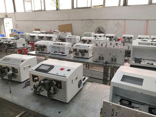 Cutting Stripping Twisting Electric Core Wire Half Power Cord Strip Cable Machine