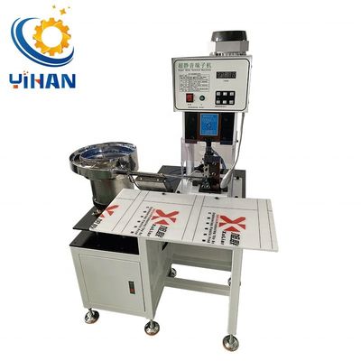 Semi Automatic Vibrate Plate Feeding Terminal Crimping Machine for Loose Terminal