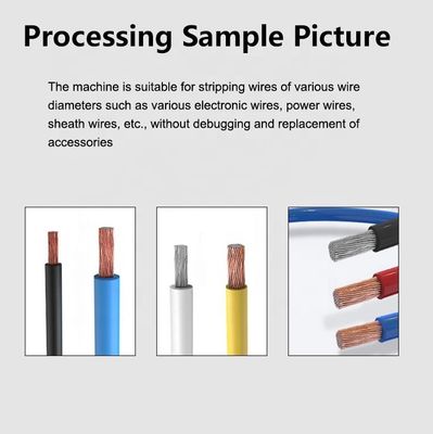 1500-2000 Pieces/h Wire Stripping Machine Non-Adjustable Knife User-Friendly Design