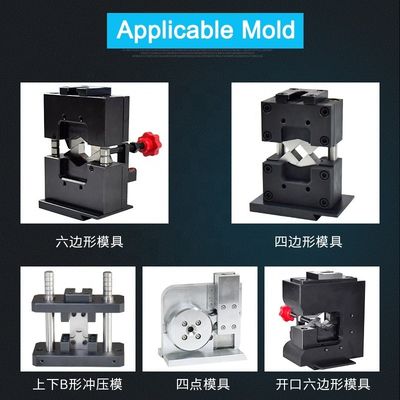 2.5-50mm2 Hydraulic and Pneumatic Driven Terminal Crimping Machine for Semi-Automatic