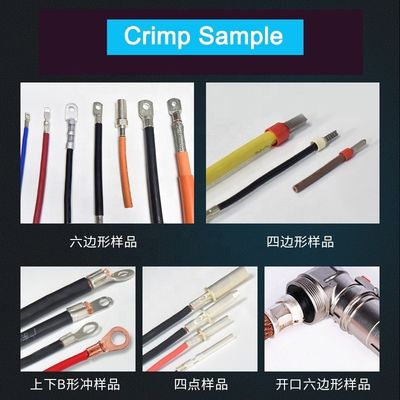 2.5-50mm2 Hydraulic and Pneumatic Driven Terminal Crimping Machine for Semi-Automatic