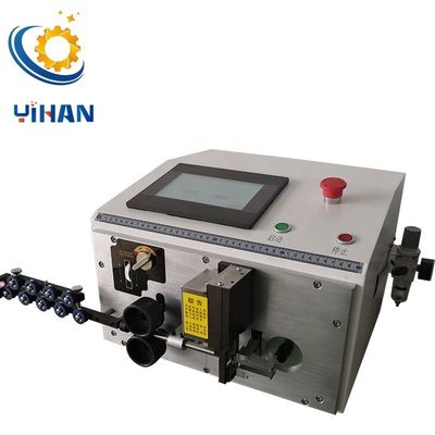 70KG Automatic Wire Bending Stripping Cutting Machine for 0.1-25mm2 Wires 10 Bending