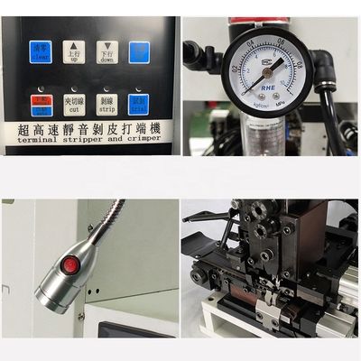 15KN Crimping Stripping Terminal Crimping Machine with Stripping and Crimping Functions