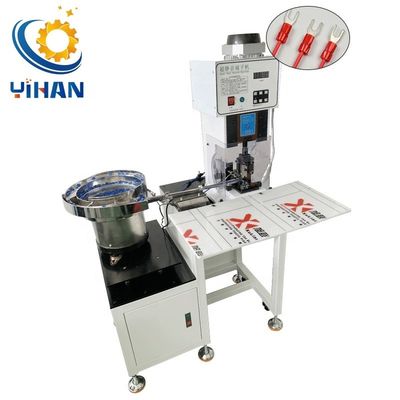 Precise Single Terminal Crimping Machine with Auto Feeding and 0.75KW/H Motor Power
