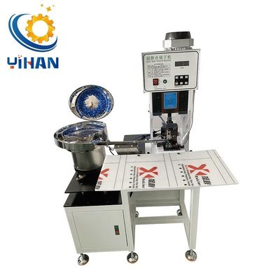 Precise Single Terminal Crimping Machine with Auto Feeding and 0.75KW/H Motor Power