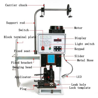 1.5t/2t Super Mute Jam Brass Fork Terminal Applicator Terminal Crimping Machine Dies