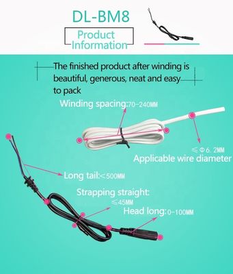 Productivity 1000 1300 Pcs./h High Speed Cable Wire Winding Tying Bundling Machine