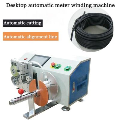 Non-Standard Round Outer Diameter Desktop Type Automatic Meter Cutting Wire Winding Machine