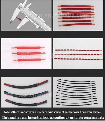 Advanced Cutting Stripping Machine for Multi Core Wire Cables 1-9999.9mm Cutting Length