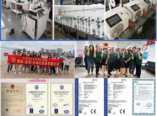 Advanced Cutting Stripping Machine for Multi Core Wire Cables 1-9999.9mm Cutting Length