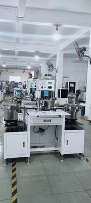 30MM Pressure Stroke Automatic Vibrating Plate Feeding Power Cord Crimping Machine