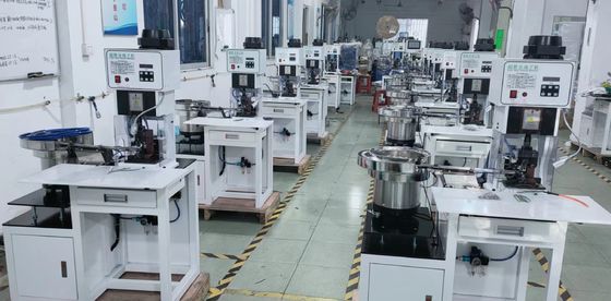 30MM Pressure Stroke Automatic Vibrating Plate Feeding Power Cord Crimping Machine
