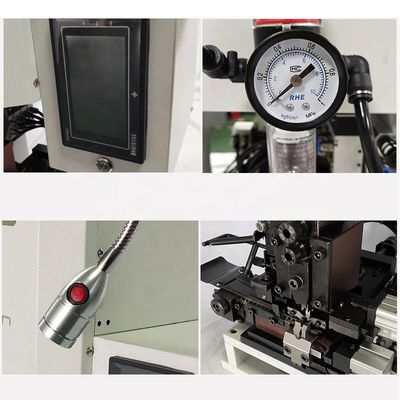 YH-2000-RY Semi-Automatic Connect Terminal Multi-Core Sheathed Cable Wire Stripping and Crimping Machine