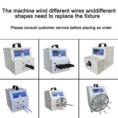 YH-400W Power Cord Cable Winding Machine with Continuously Adjustable Spindle Speed