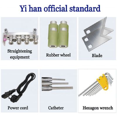 Automatic Cable Wire Cutting and Stripping Machine with English Interface Display