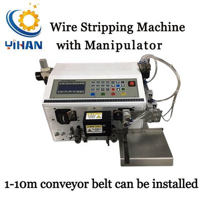 Online Support 160mm Width Automatic Wire Cutting Stripping Terminal Crimping Machine