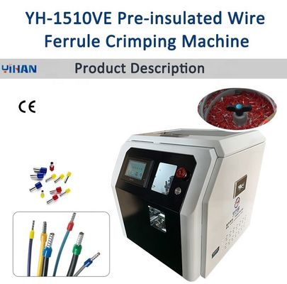 Speed Crimping Loose Insulated Tube Terminal Crimp Machine with Four Edge Crimping