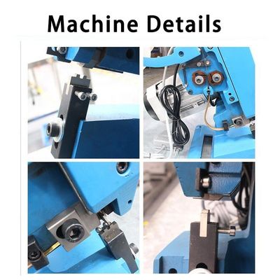 2/4/6/8mm Mute Copper Belt Crimping Splicing Machine with and 1.8T Pressing Capacity