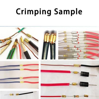 2/4/6/8mm Mute Copper Belt Crimping Splicing Machine with and 1.8T Pressing Capacity