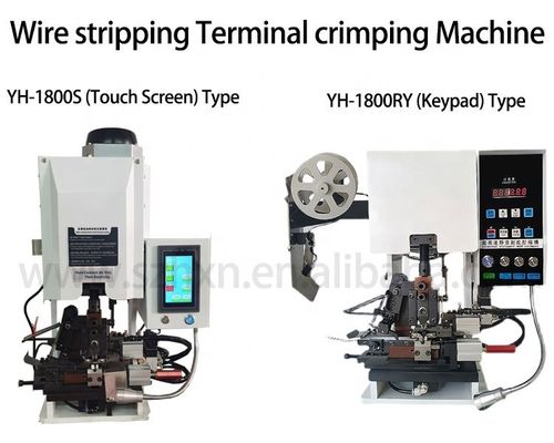 Multi-core Cable Stripping and Crimping Machine with Touch Screen Terminal YH-2000S