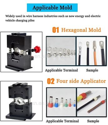500*500*1050mm Hydraulic Cold Press Terminal Crimping Machine for Energy Cable Connector