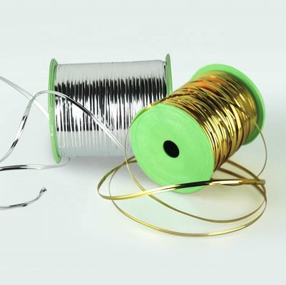 Iron Core Gold and Silver Cable Tie for Bread Packing Sealing Rope L 360m W 4MM