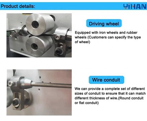 Touch Screen Wire Cut Strip Machine for Cutting and Stripping 1-5mm Wire Outer Diameter