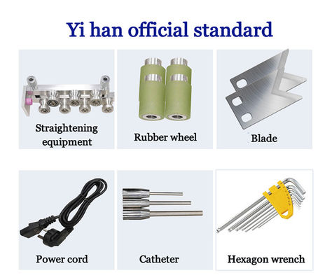 YH-H812 Multi-Core Wire Cable Cutting Stripping Machine with English Interface Display