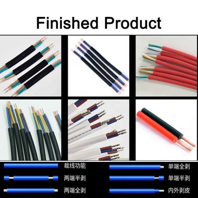Flat Sheathed Wire Stripping Cutting Machine YH-900-H06 for Multi-Core Harness Cable