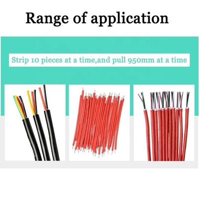 High Temperature Wire 420KG Hot Stripping Computer Cutting Machine for Nylon Braided Wire
