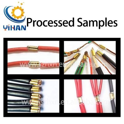 Electric Silent Wire Joint 6mm Copper Belt Splicing And Crimping Machine 50kg Capacity